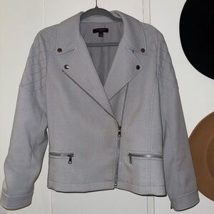 Ann Taylor Moto Jacket - Size LP